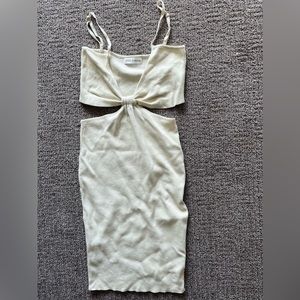 Cream colored sundress